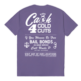 Cash For Cold Cuts T-Shirt - Grape