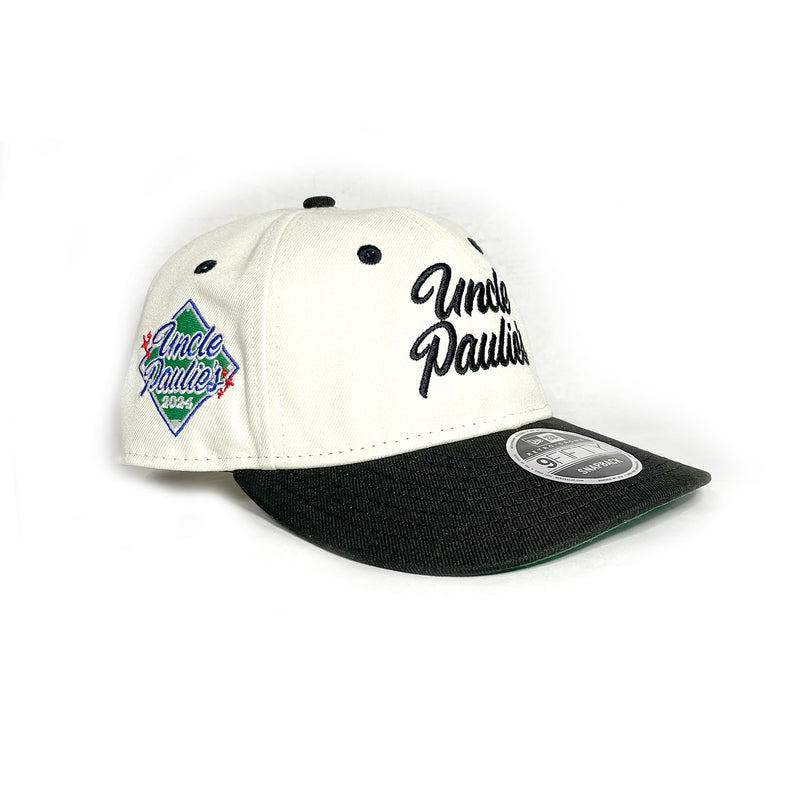 Uncle Paulie's New Era Retro Crown 950 Snapback - Cream/Black