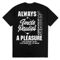 Uncle Paulie's for LA Dodgers T-Shirt - Black