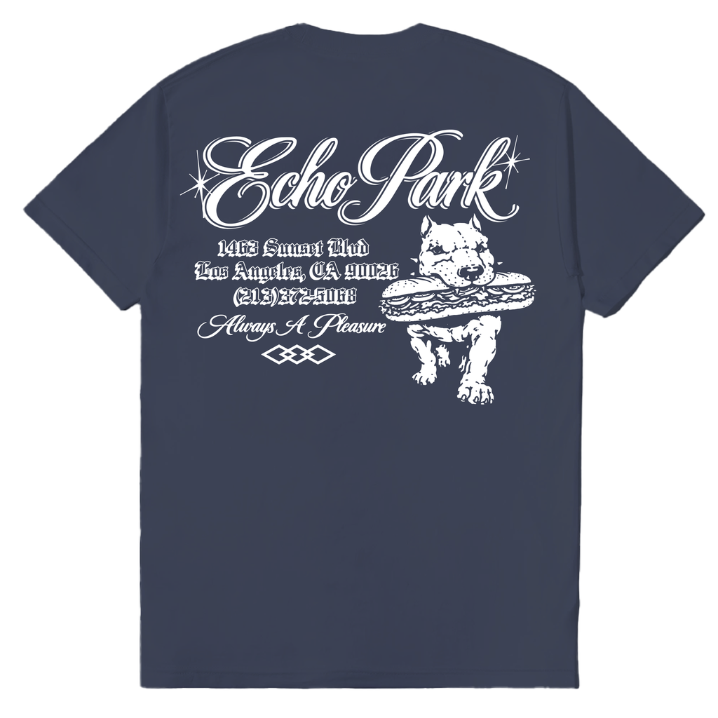 Echo Park Location T-Shirt - Navy