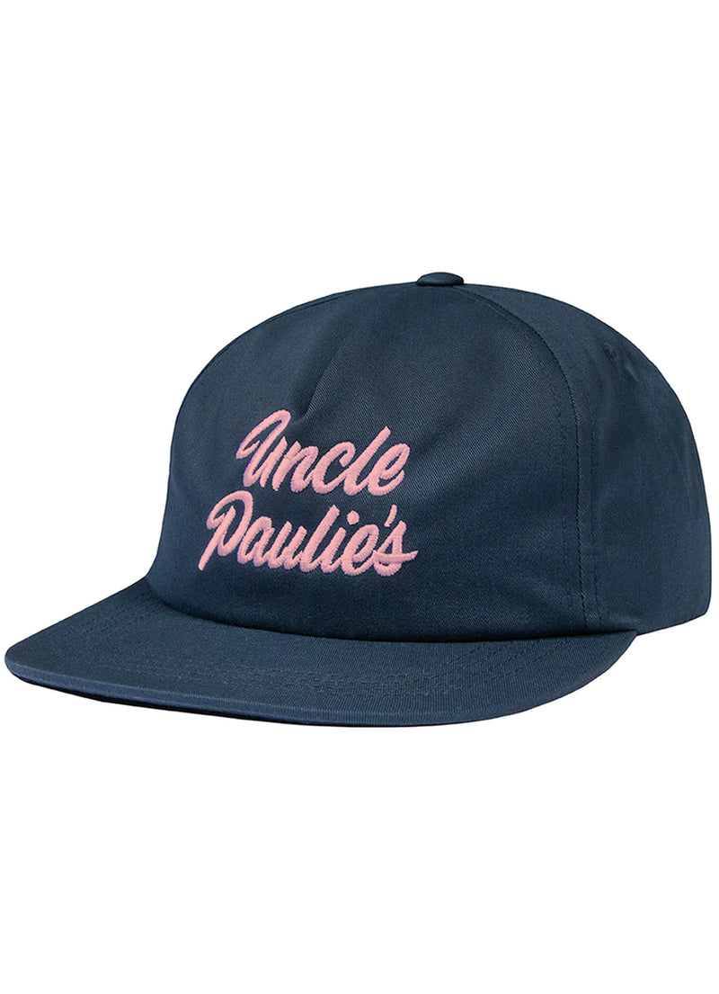 Uncle Paulie's Navy Logo Snapback