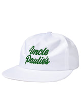 Uncle Paulie's White Logo Snapback