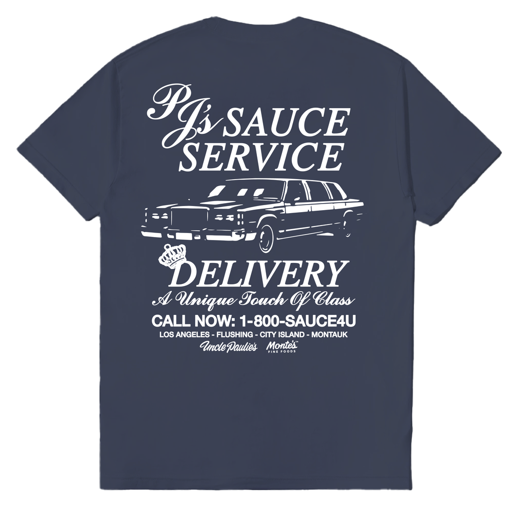 Sauce Service T-Shirt - Navy