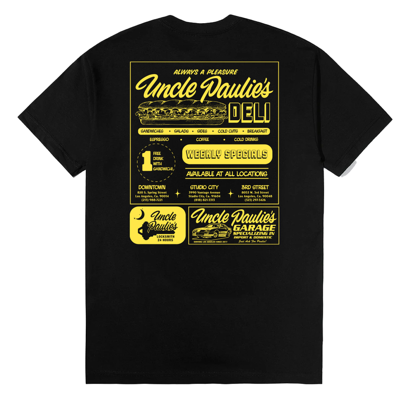 Yellow Pages Tee - Black
